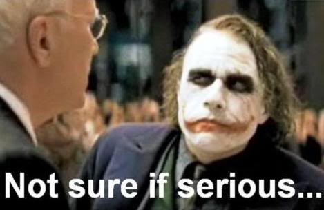 I'm gonna make this pencil disappear The Joker saying 'not sure if serious'