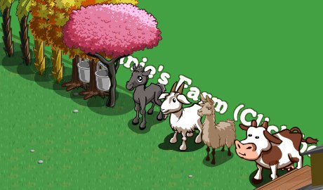 many cute virtual animals some animals of FarmVille