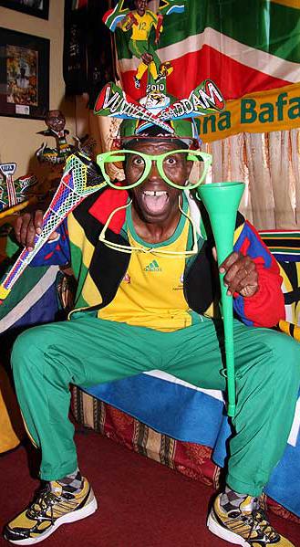 you're annoying. GO AWAY! annoying vuvuzela maker and popularizer Freddie Maake