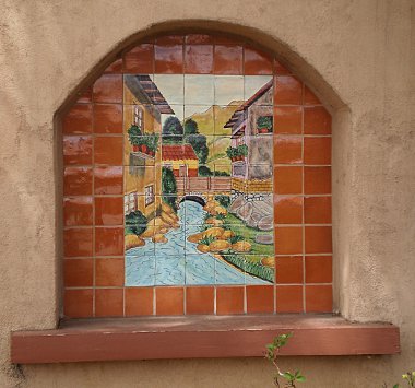 tile tile tile mosaic in Santa Fe