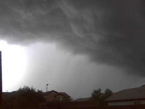 gully washers and worm drowners big rainstorm in Phoenix