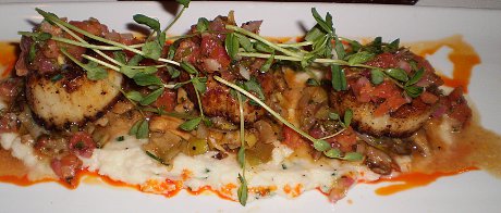 tasty but may cause digestive upsets scallops at Inn of the Anasazi