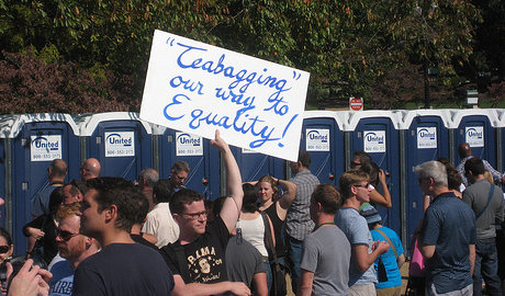 Um, WHAT did you say? Teabagging our way to equality