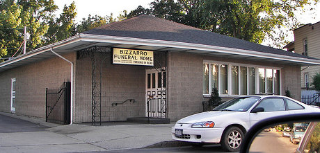Bizarro Funeral Home