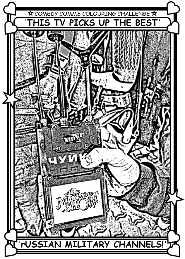 Coloring book page about the Chuyka anti-FPV drone system.