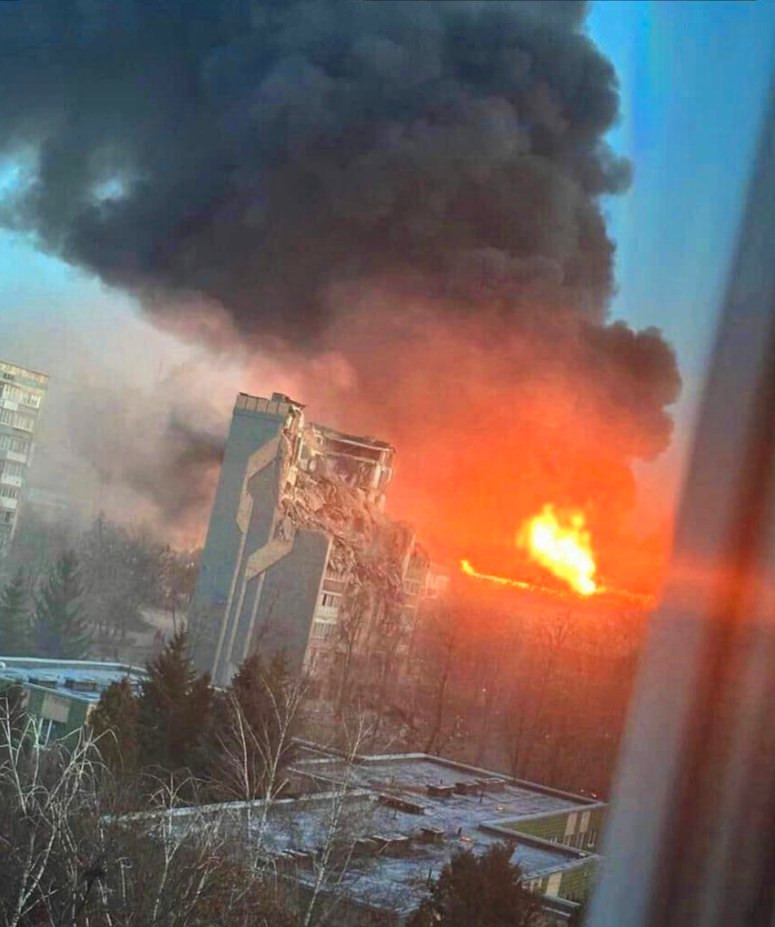 An explosion in Russia.