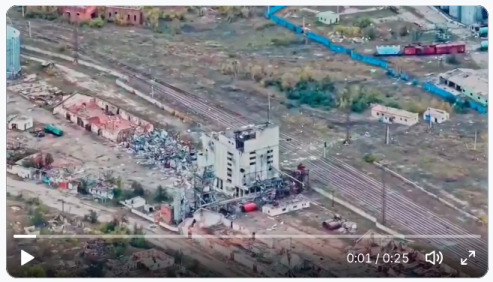 Ukraine destroyed a UAV control point in Vovchansk.