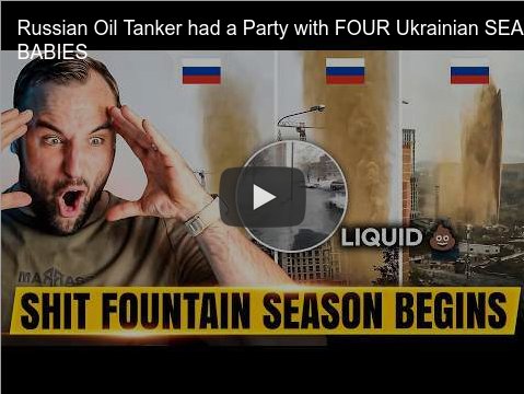 Russian shadow fleet oil tanker attacked by Ukrainian Sea Babies.