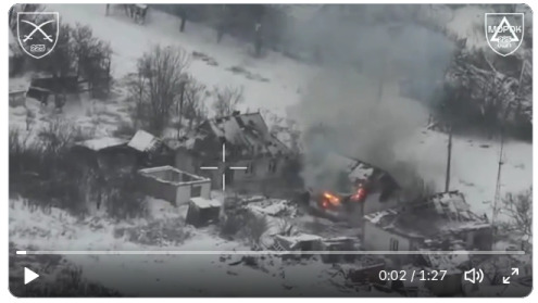 Ukrainians take out 3 Russians.