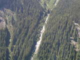 Waterfall in Misty Fjords